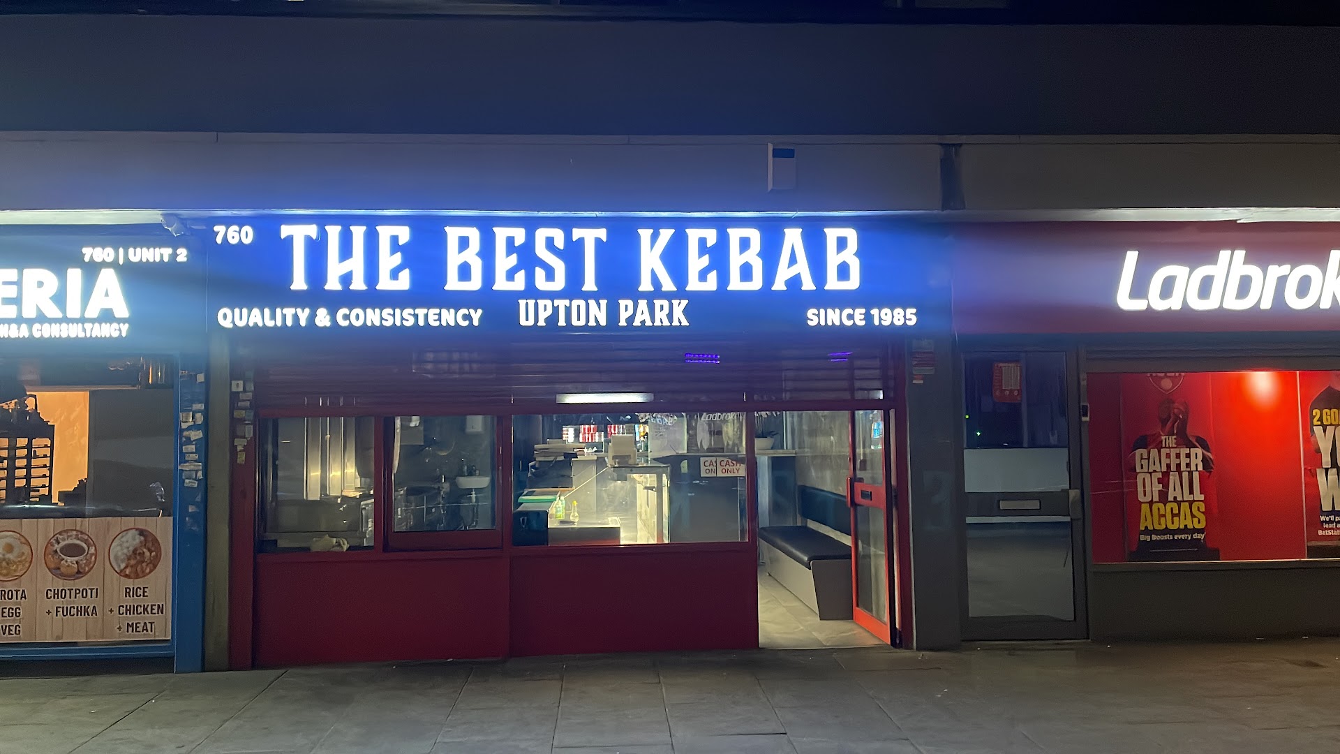 The Best Kebab exterior